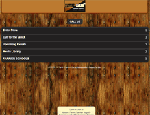 Tablet Screenshot of naturefarmsfarriersupply.com